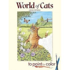 World of Cats to Paint or Colour