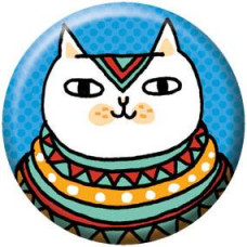 Button - Egyptian Cat
