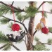 Black and Ginger Playful Cats Hanging Decorations 