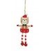 Christmas Cat With Dangly Legs Hanging Decoration