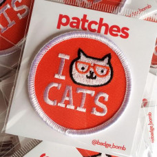 I Cat Cats Patch