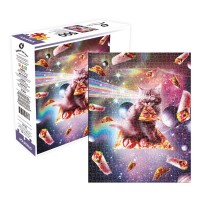 Random Galaxy - Cat Pizza 500pc Puzzle