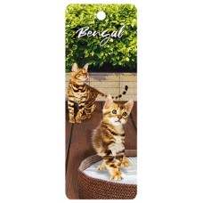 Bengal Cat 3D Bookmark