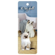 Ragdoll Cat 3D Bookmark
