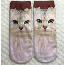 Grumpy Persian Cat Socks